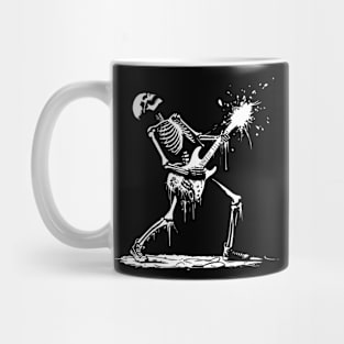 skeleton rocks Mug